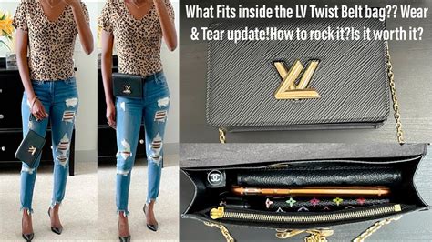 lv twist belt|Louis Vuitton Twist Belt Chain Bag Wear & Tear update/What.